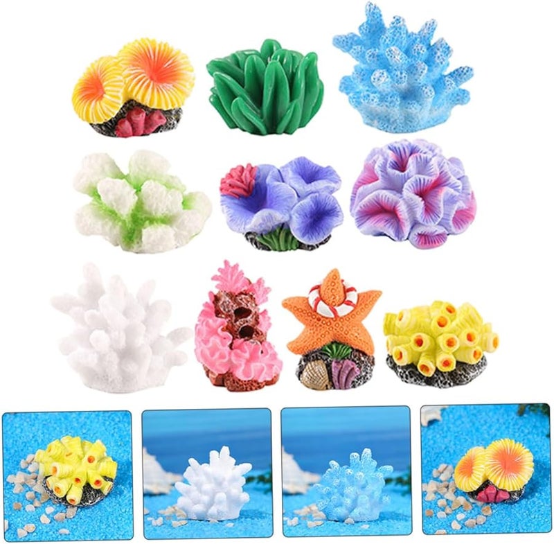 Realistic Coral And Sea Star Ornaments For Betta Fish Tank Hiding Places - Image 4